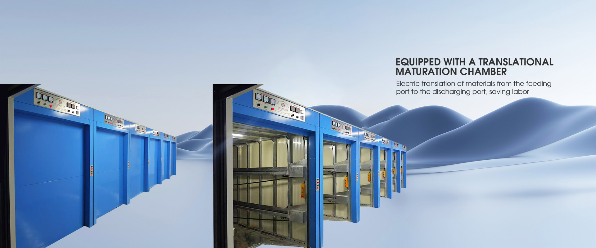 Curing Chamber With Shifting Mechanism Manufacturer Curing Chamber With Shifting Mechanism Manufacturer