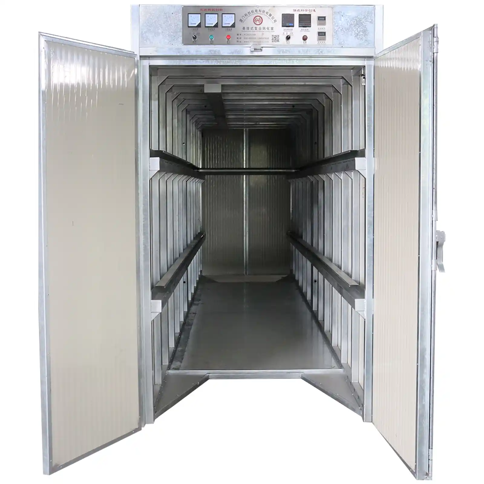 Reinforced Frame Heavy-Duty Composite Curing Oven with C-Channel Rail System Reinforced Frame Heavy-Duty Composite Curing Oven with C-Channel Rail System