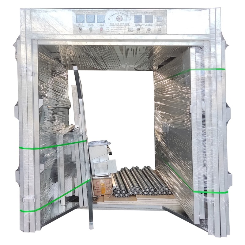 Flat-Pack Shipping Semi-Assembled Industrial Curing Chamber with C-Rail Flat-Pack Shipping Semi-Assembled Industrial Curing Chamber with C-Rail